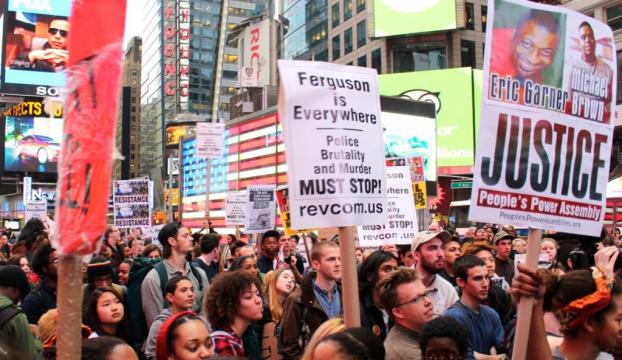 New Yorkta Ferguson protestosu