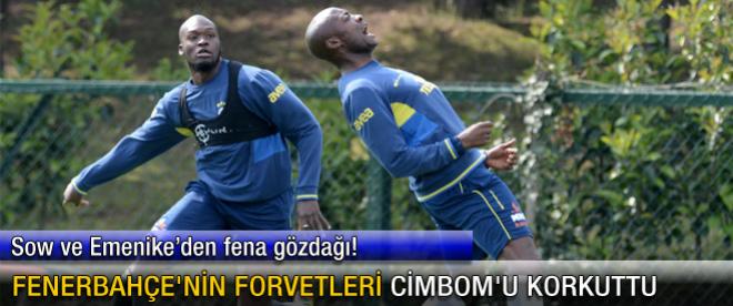 Fenerbahçe'nin forvetleri Cimbom'u korkuttu