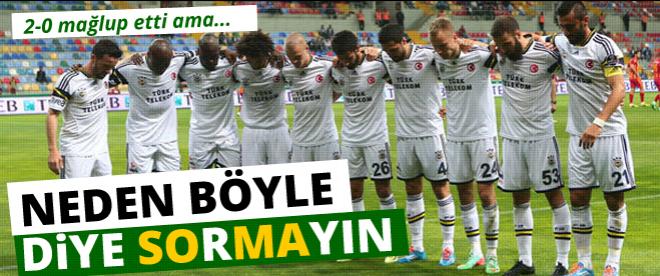 Fenerbahçe, Kayserispor'u 2-0'la gönderdi