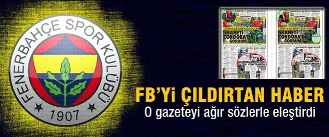 Fenerbahçe'yi çıldırtan haber