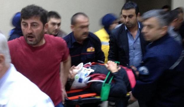Asansör kazasında yedi öğrenci yaralandı