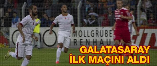 Galatasaray, ilk maçını kazandı