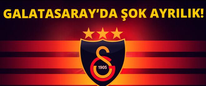 Galatasaray'da şok ayrılık haberi