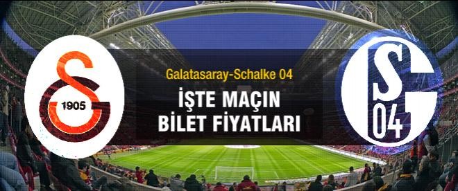 Galatasaray-Schalke bilet fiyatları