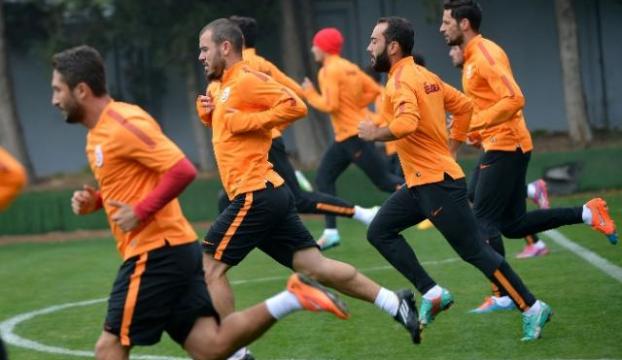 Galatasarayda maçı hazırlıkları