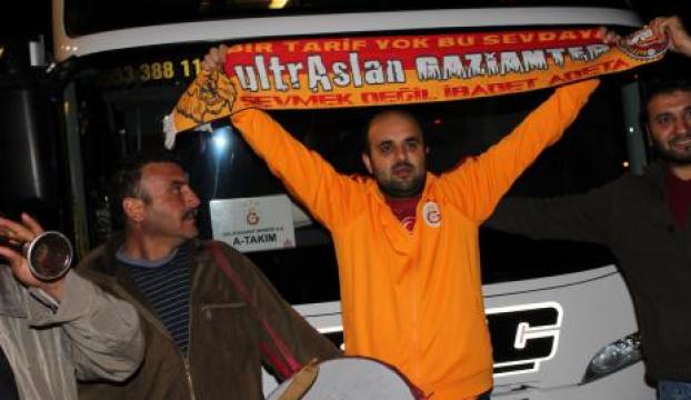 Galatasaraya coşkulu karşılama