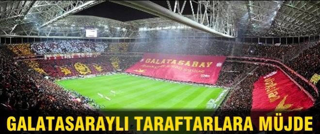 Galatasaraylı taraftarlara müjde