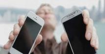 Galaxy S4 ve iPhone 5 düşürme testi