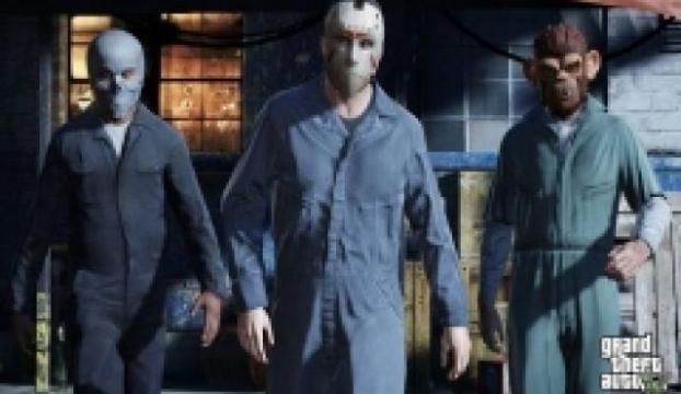 Grand Theft Auto V için silahlı soygun düzenlendi