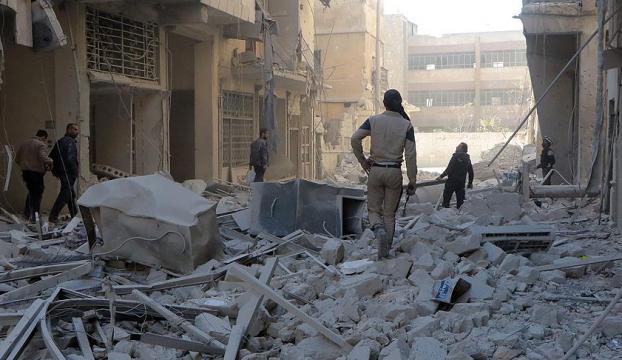 Halepte bir sivil katliam daha: Kadın ve çocuk 25 ölü