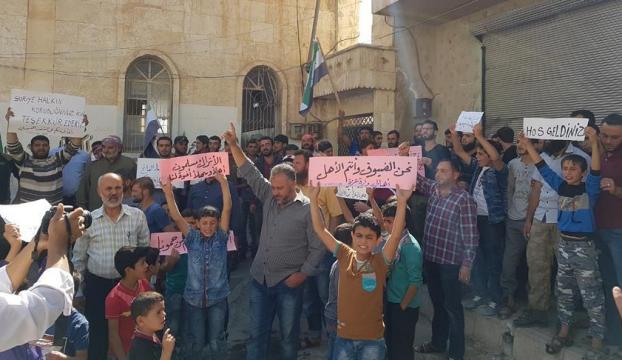 İdlibde Türk askerine sevgi gösterileri sürüyor