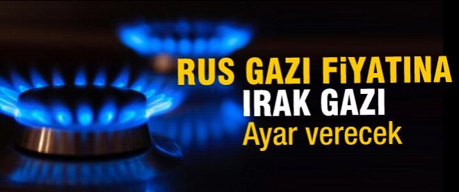 Rus gazının fiyatına Irak gazı