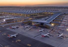 İstanbul Havalimanı'nda geçen ay 4 milyon 79 bin 363 yolcuya hizmet verildi