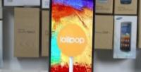 İşte Android 5.0 Lollipop yüklü Galaxy Note 3
