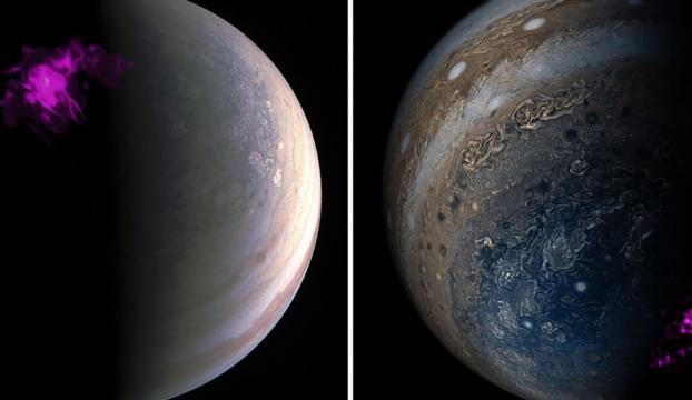 NASA Jüpiterin yeni görüntülerini yayımladı