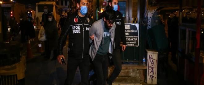 Kadıköydeki yasa dışı gösteride 65 kişi gözaltına alındı