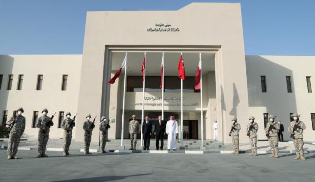 Cumhurbaşkanı Erdoğan Katar-Türk Birleşik Müşterek Kuvvet Komutanlığını ziyaret etti