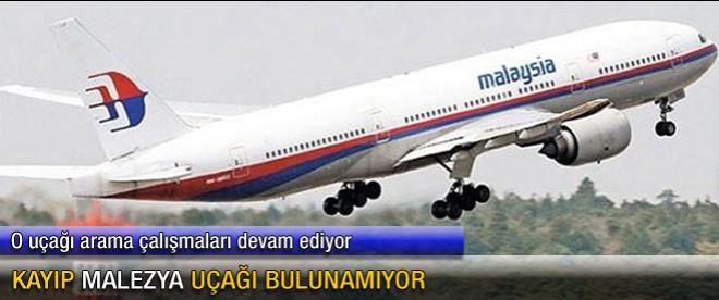 Kayıp Malezya uçağı bulunamıyor