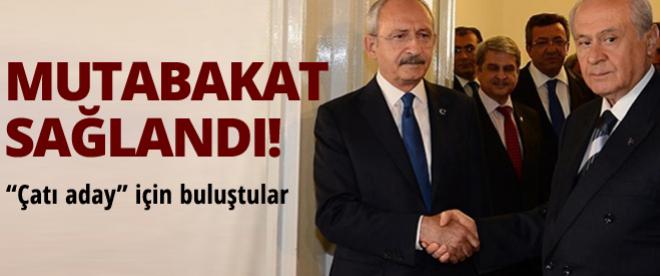 Kemal Kılıçdaroğlu ve Devlet Bahçeli "çatı aday" için buluştular