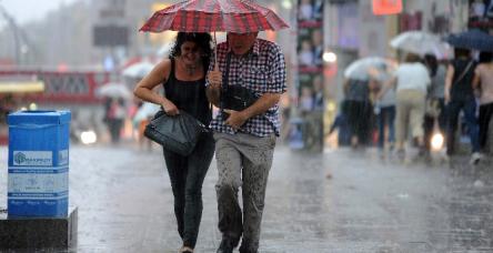 İstanbul’da yağış devam ediyor