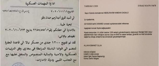 Libyadaki gizli pazarlığı ortaya çıkaran mektup