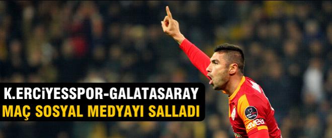 K.Erciyesspor - Galatasaray Maç tweetleri