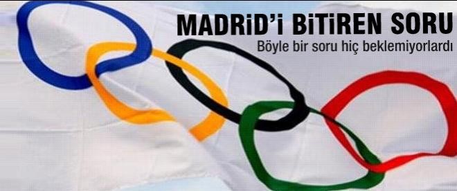 Madrid'i olimpiyatlarda bitiren eden soru
