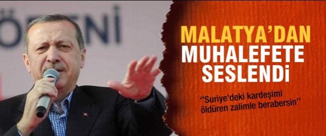 Başbakan Erdoğan Malatya'da