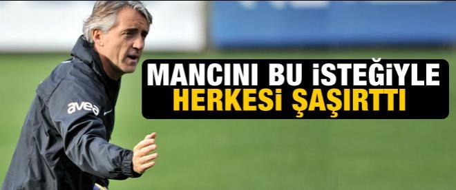 Mancini transfer istiyor