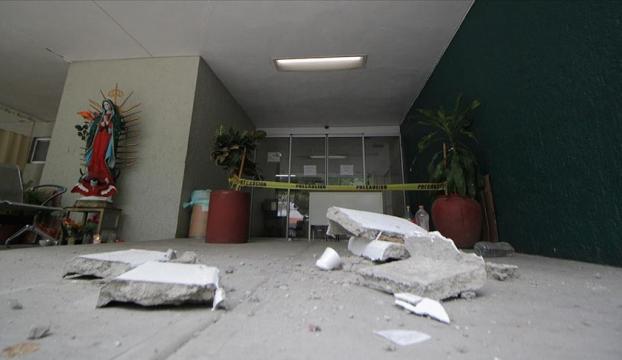 Meksikadaki depremde ilk belirlemelere göre 5 kişi öldü