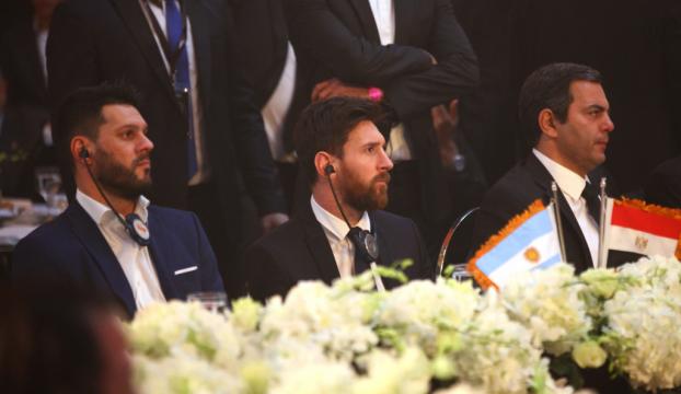 Arjantinli yıldız futbolcu Messinin Mısır ziyareti