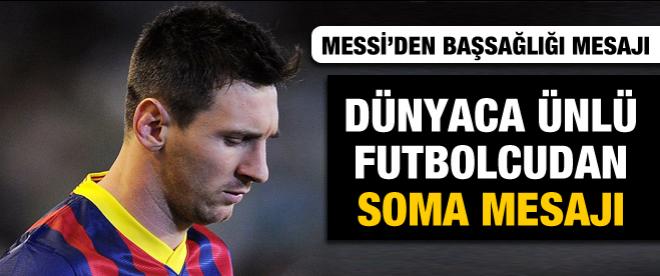 Messi'den Soma mesajı