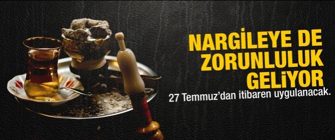 Nargileye de sigara yasakları geliyor