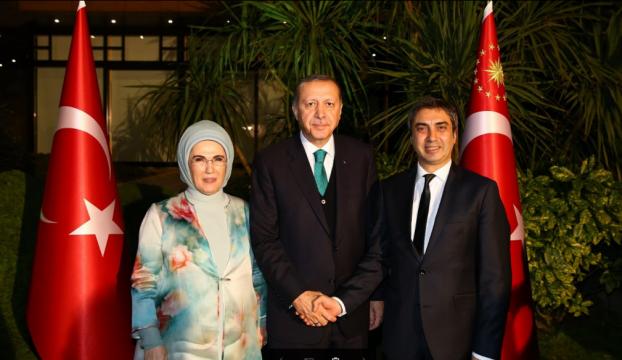 Necati Şaşmaz, Cumhurbaşkanı Erdoğanın verdiği iftara katıldı