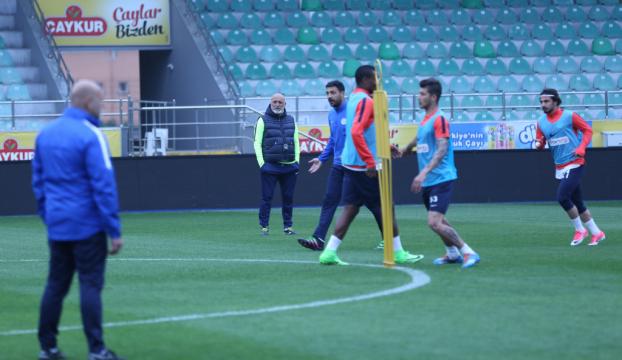 Çaykur Rizesporda Bursaspor maçı hazırlıkları