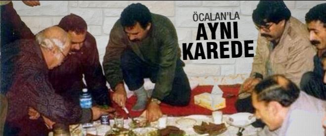 Öcalan'la aynı karede!