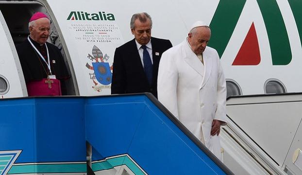 Papa Franciscus Türkiyeye geldi