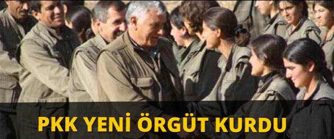 PKK'dan yeni örgüt!