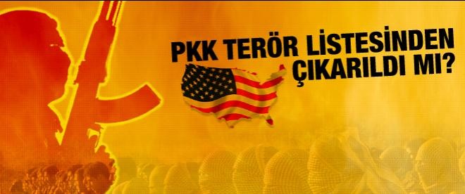 PKK terör listesinden çıkarılmadı