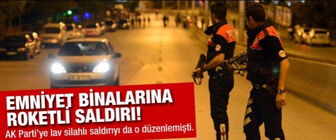 Ankara'da Emniyet'e roketli saldırı