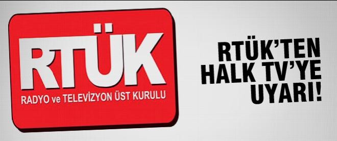 RTÜK'ten Halk TV’ye uyarı