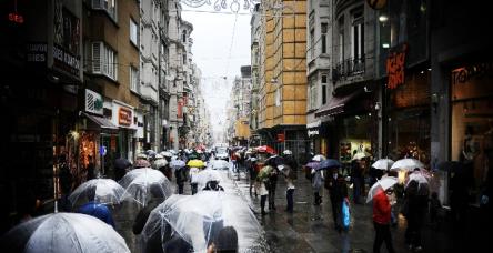 İstanbul’da beklenen yağış