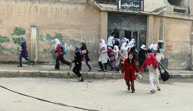 Şamda okula havan topu saldırısı: 12 ölü
