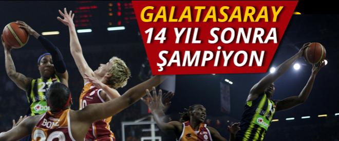 Şampiyon 'Galatasaray'