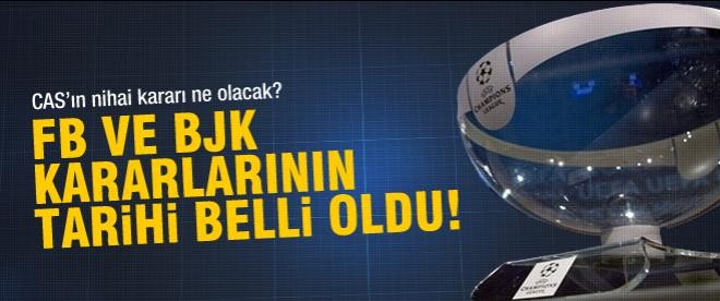 İşte Fenerbahçe ve Beşiktaş'ın kader günü!