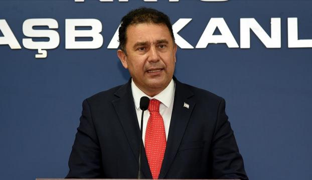 KKTC Başbakanı Saner, hükümetin istifasını Cumhurbaşkanı Tatara sundu