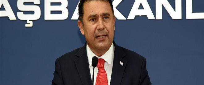 KKTC Başbakanı Saner, hükümetin istifasını Cumhurbaşkanı Tatara sundu