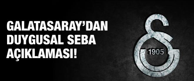 Galatasaray'dan duygusal Seba açıklaması