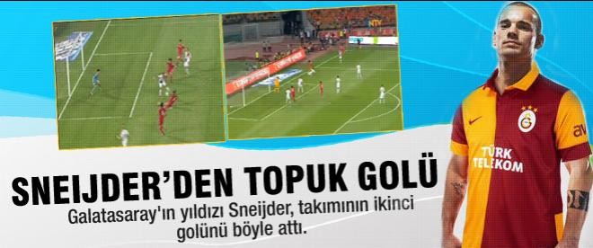 Sneijder'dan topuk golü
