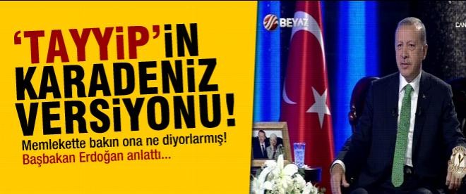 Tayyip'in Karadeniz versiyonu! Erdoğan açıkladı!